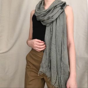 Sage light weight scarf